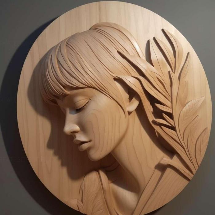 نموذج ثلاثي الأبعاد لآلة CNC 3D Art 